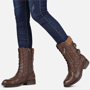 (A-4282) STQ Women's Combat Boots Sz 7